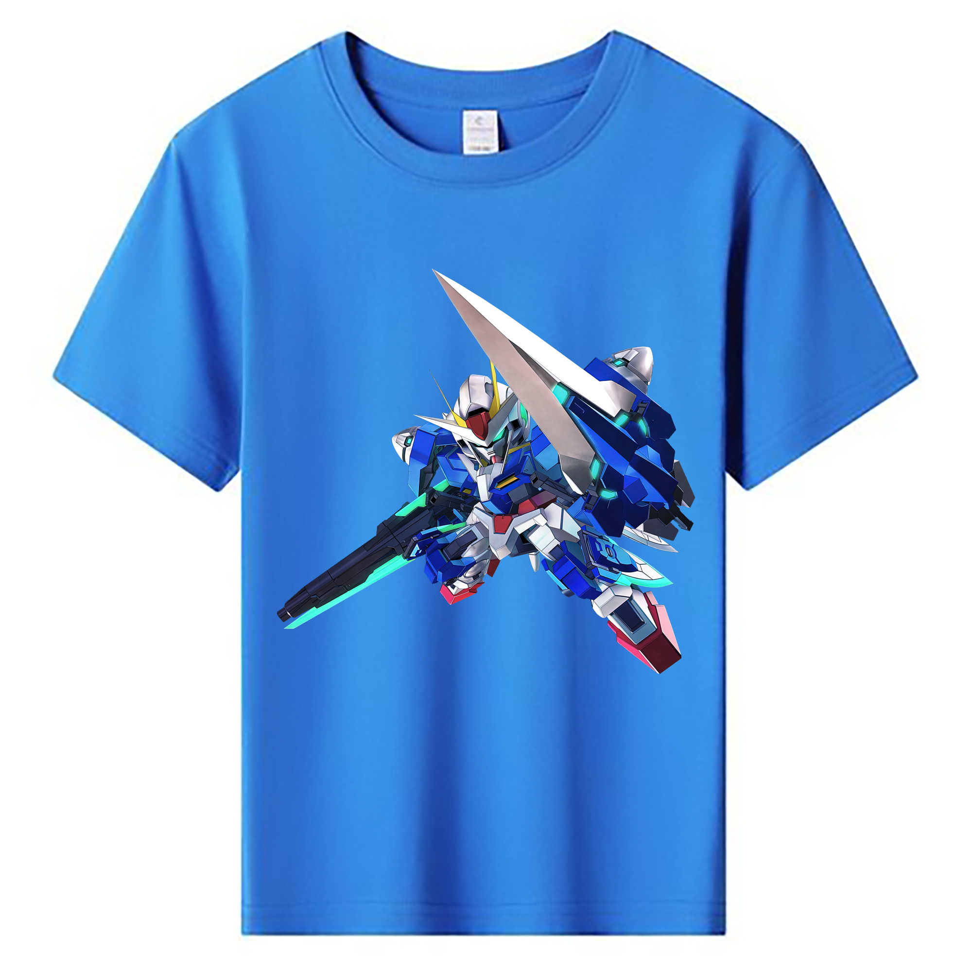 （画像用） 機動戦士ガンダム Mobile Suit Gundam 綿100％キッズTシャツ（フロントプリント）